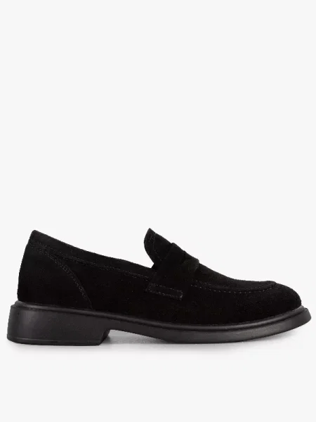 Замшевые туфли Modamilano черные