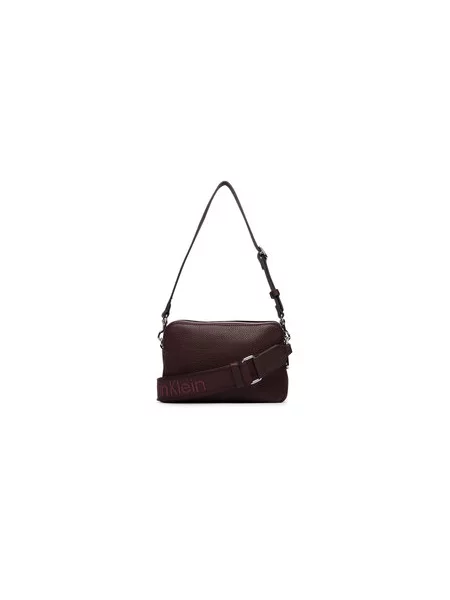Calvin Klein Táska Webbing 2X Strap Camera Bag barna