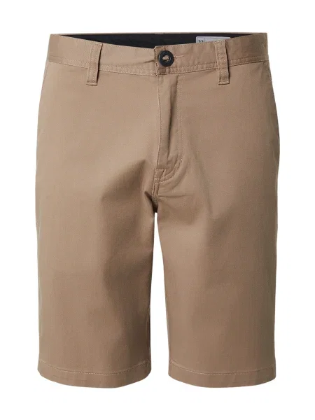 Volcom Pantaloni eleganți FRCKN MDN' kaki