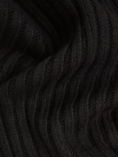 Fular Karl Lagerfeld Jeans cu autograf negru