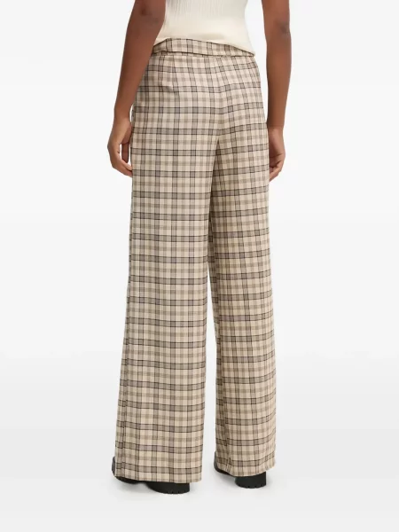 Hlače Hoss Intropia karirane