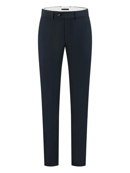 Strečové kalhoty Aurélien modré