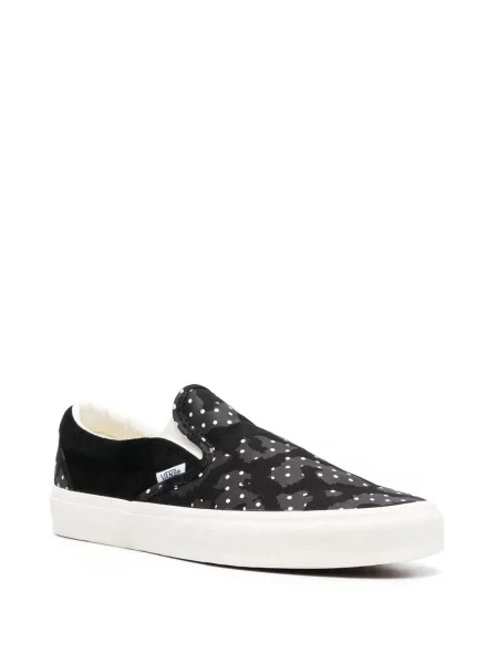 Raštuotos sportbačiai Vans juoda