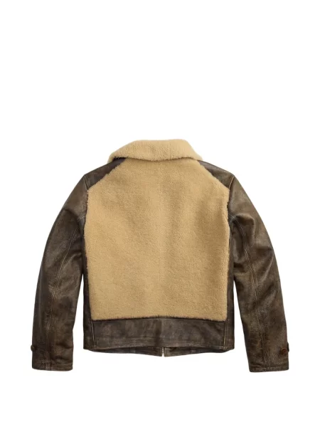 Geanta de piele Ralph Lauren Rrl