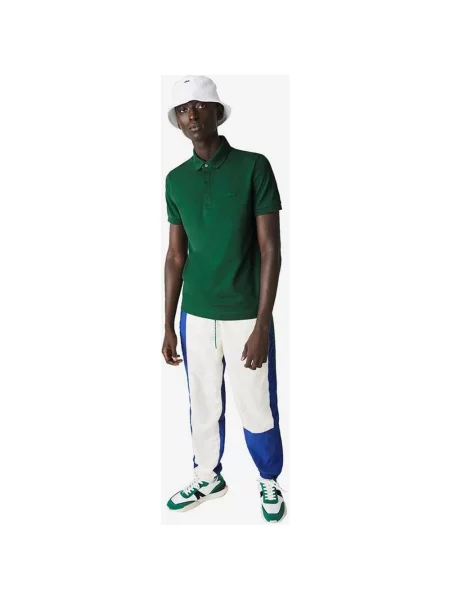 Koszulka polo Lacoste Paris Regular Fit z krótkim rękawem XS zielona
