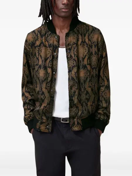 Geacă bomber Allsaints negru