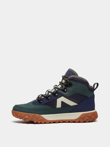 Детские ботинки Timberland зеленые