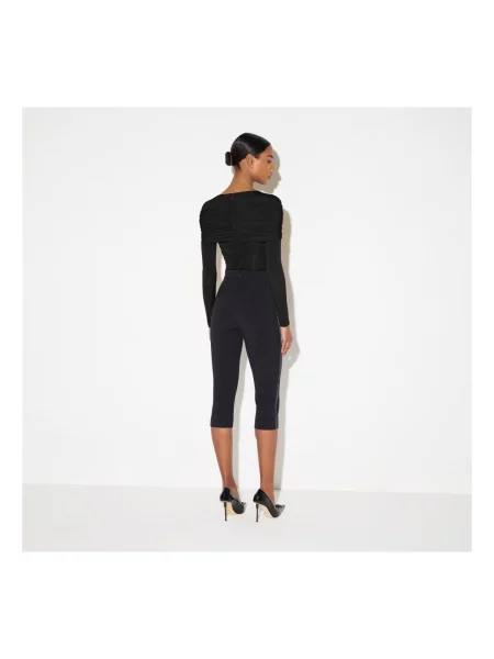 Pantaloni Elisabetta Franchi negru