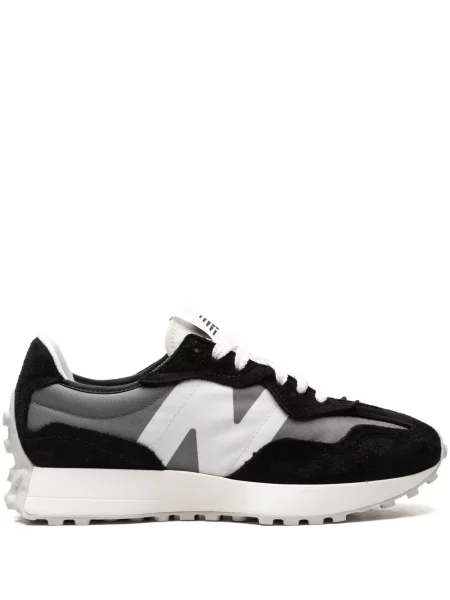 Tenisice New Balance 327 od brušene kože crna