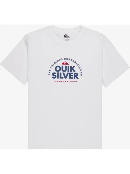 Koszulka Quiksilver Fundamental Ride niebieski S biały