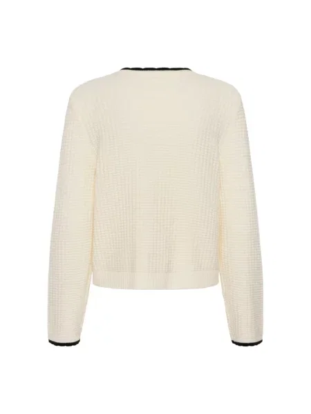 Dzianinowy sweter Soaked In Luxury beżowy