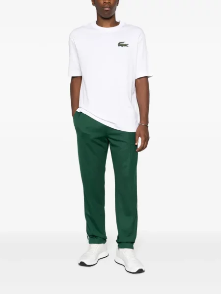 Běžecké kalhoty Lacoste zelené