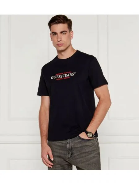 Guess Jeans Póló fekete
