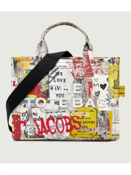 Geantă shopper Marc Jacobs din canvas
