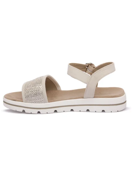 TOM TAILOR Sandale deschis / auriu bej