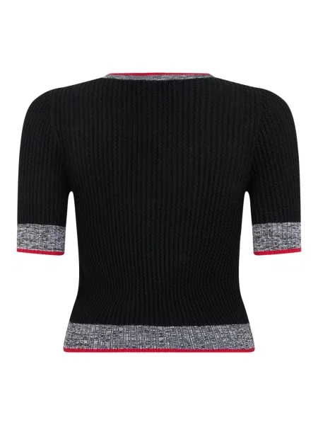 Sweter Diesel z logo czarny