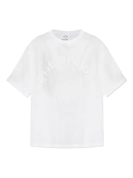 Tricou The Upside cu imagine alb