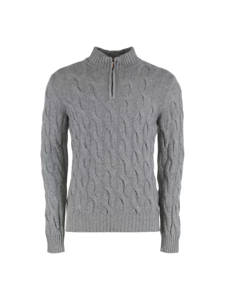 Sweter Moorer szary