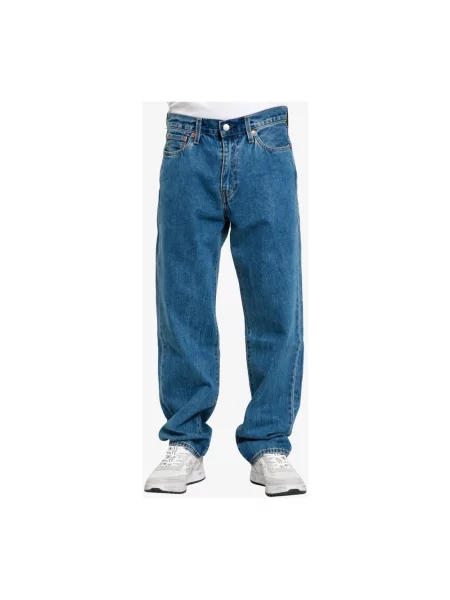 Jeansy straight leg Levi's niebieskie