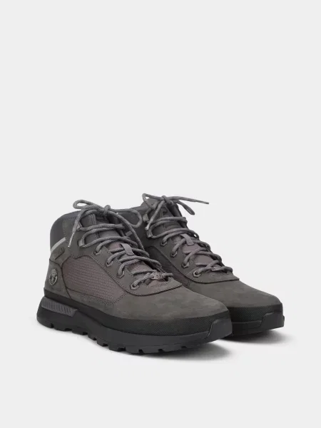 Кожаные ботинки Timberland серые