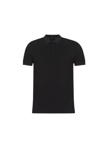 Koszulka polo Boss czarna