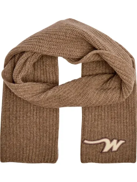 Weekend MaxMara De lână șal BARDIES maro