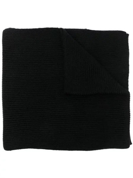 Fular Polo Ralph Lauren cu broderie tricotate negru