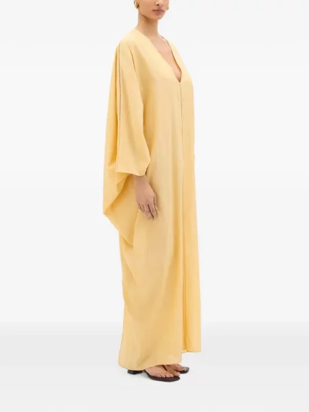 Rochie maxi Another Tomorrow galben