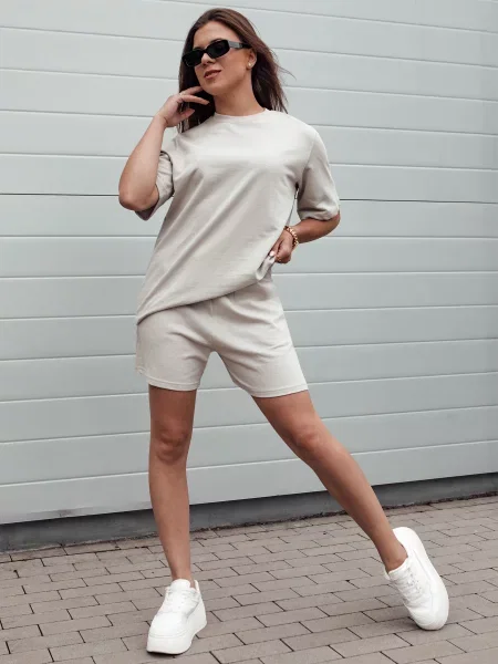 Pantaloni scurți Dstreet gri