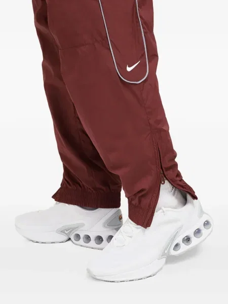 Top sport Nike din fleece plisat fără mâneci alb