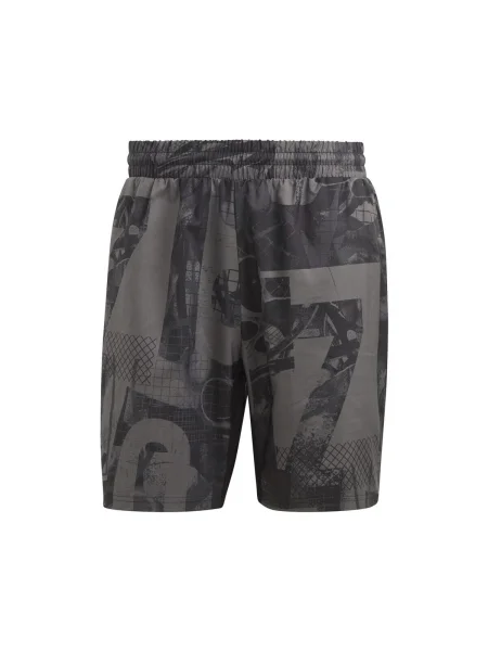 Pantaloni Adidas scurte gri