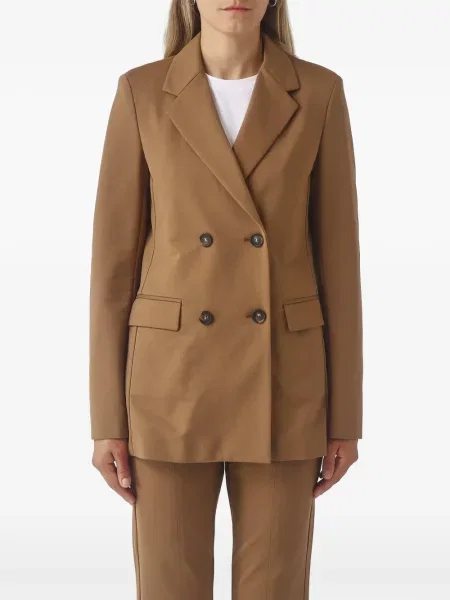 Sacou Max Mara cu două rânduri de nasturi maro