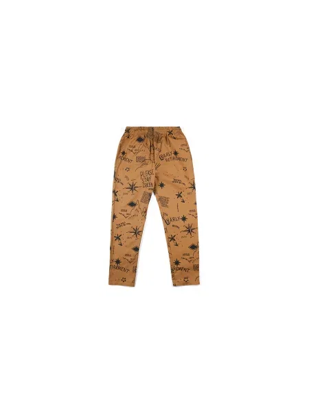 The Dudes Trail Blazer Mężczyźni Spodnie The Dudes Brązowy Size: L czarne
