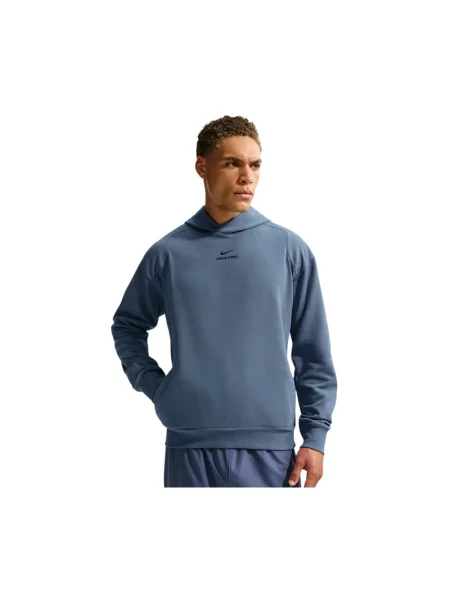 Bluza z kapturem Nike niebieska