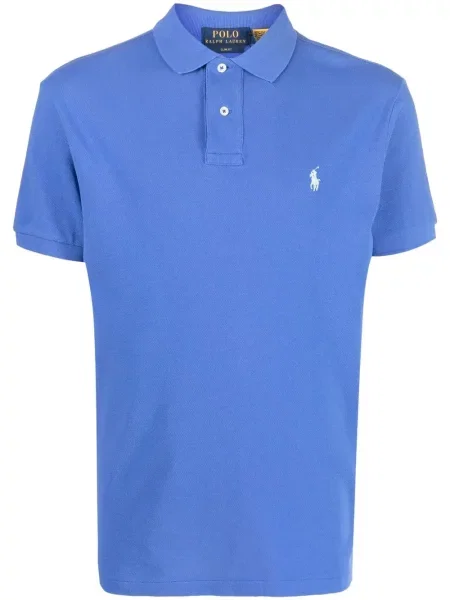 Polo Polo Ralph Lauren cu broderie albastru