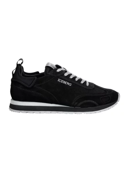 Sneakersy Iceberg skórzane czarne