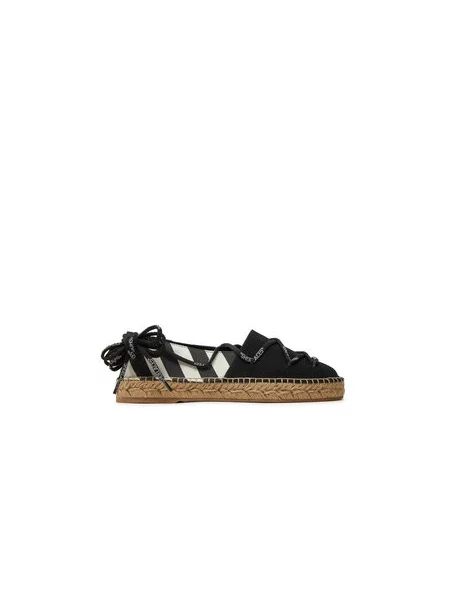 Off-White Espadrilky Černá bílé