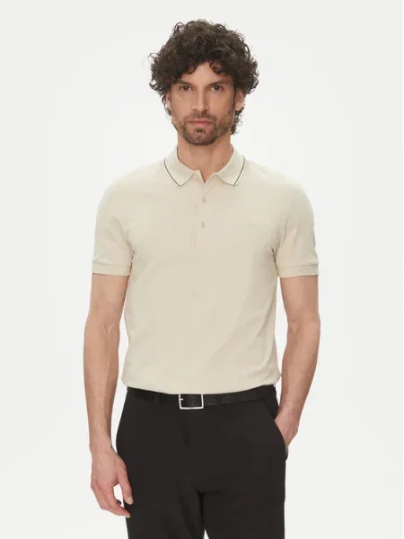 BOSS Tricou polo Paule 4 bej