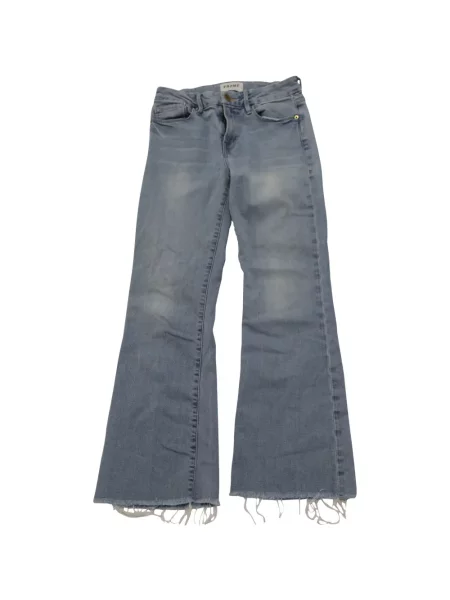 Панталон Frame изрязани синьо