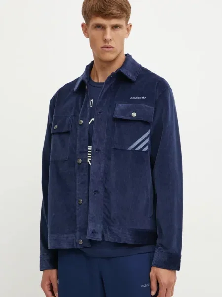Яке adidas Originals Jacket преходен модел тъмносиньо