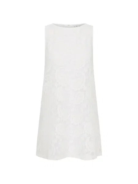 Rochie mini The Upside din dantelă de costum mini alb