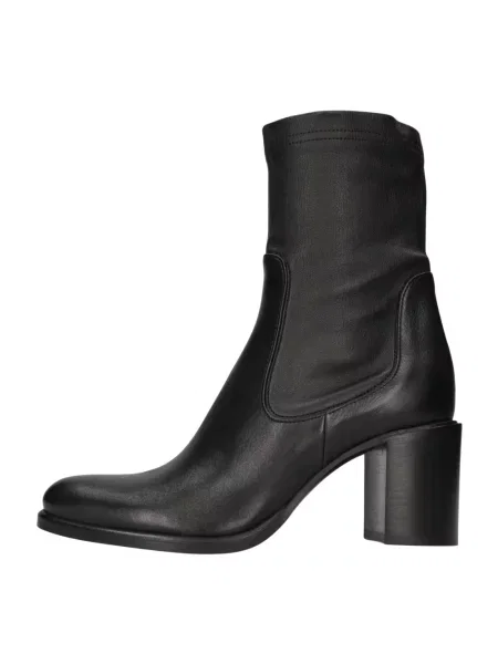Buty do kostki Strategia skórzane czarne