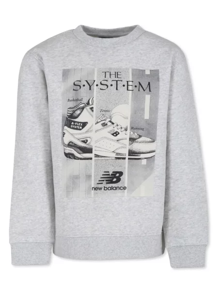 Bluza dziecięca New Balance szara