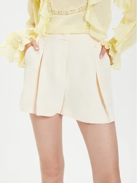 Pantaloni scurți Twinset bej