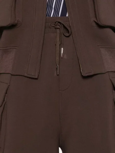 Карго панталони Feng Chen Wang кафяво