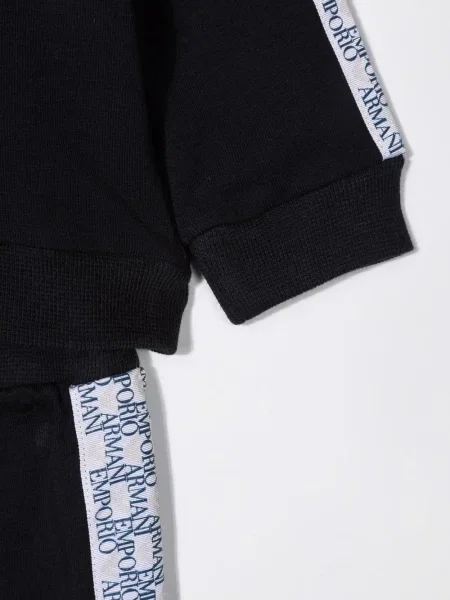 Komplet dresowy dziecięcy Emporio Armani niebieski