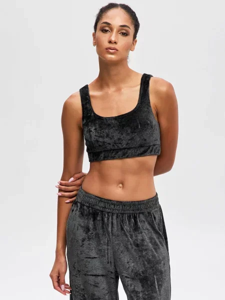 Топ Leinle темно-сірий сірий