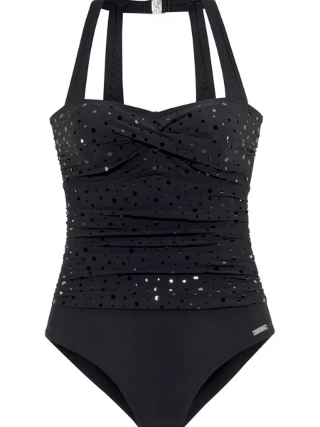 LASCANA Costum de baie întreg negru