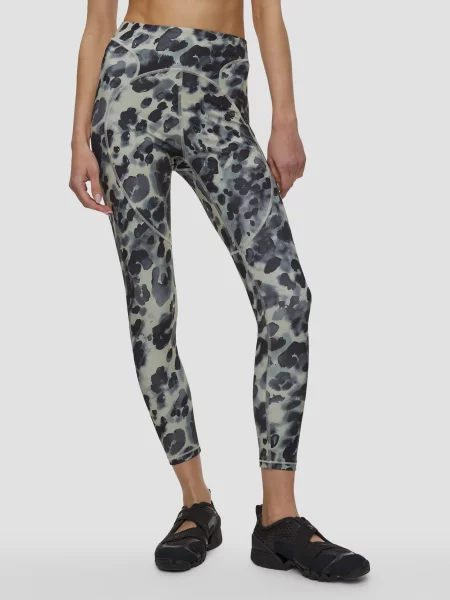 Adidas By Stella Mccartney Rajstopy Adidas By Stella Mccartney Training schwarz niebieskie