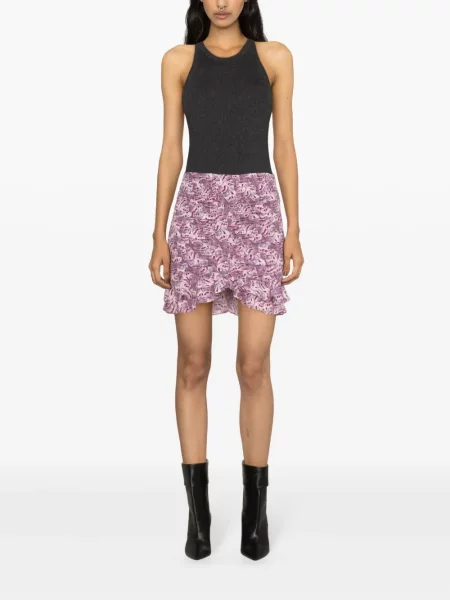Sijonas Isabel Marant violetinė